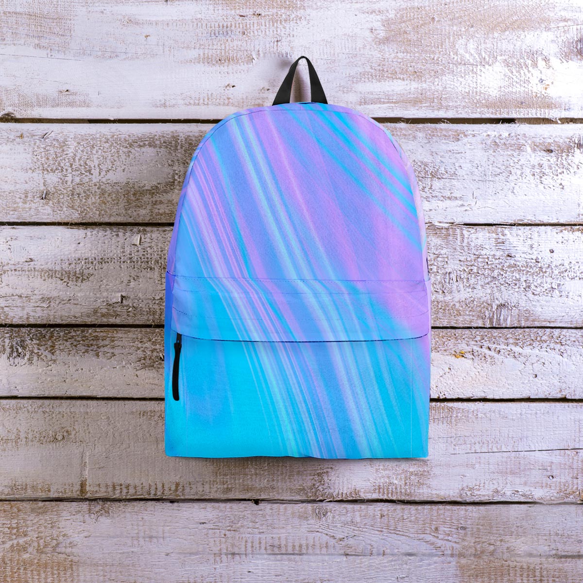 Holographic Print Backpack-grizzshop