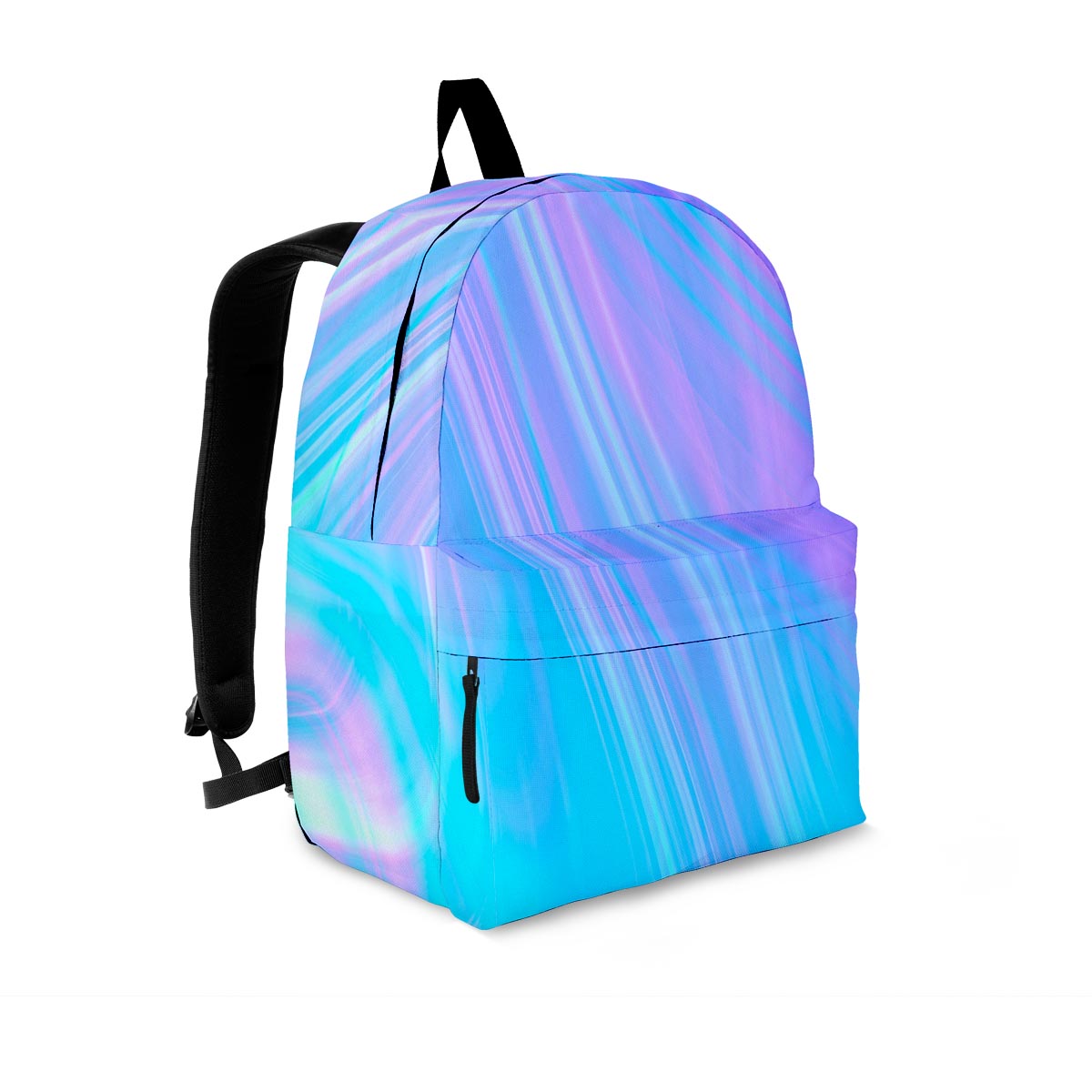 Holographic Print Backpack-grizzshop