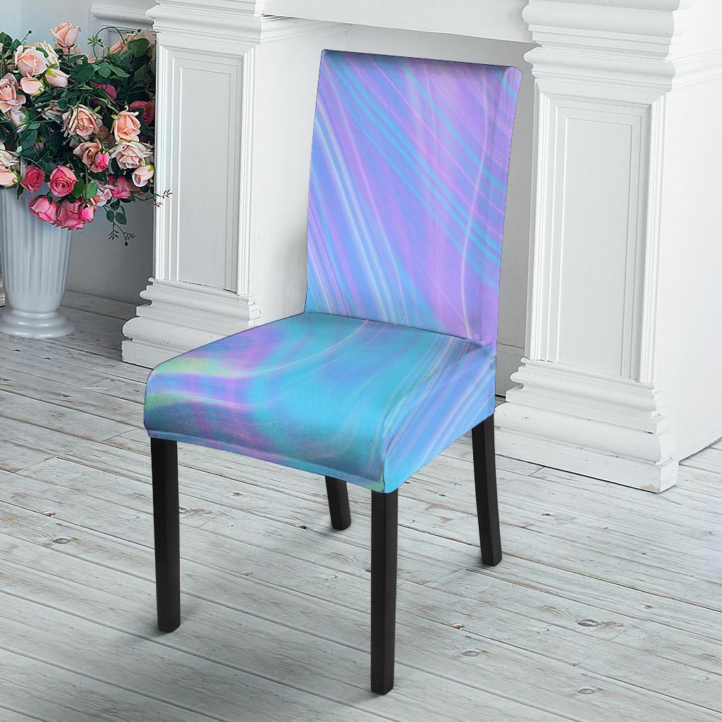 Holographic Print Chair Cover-grizzshop