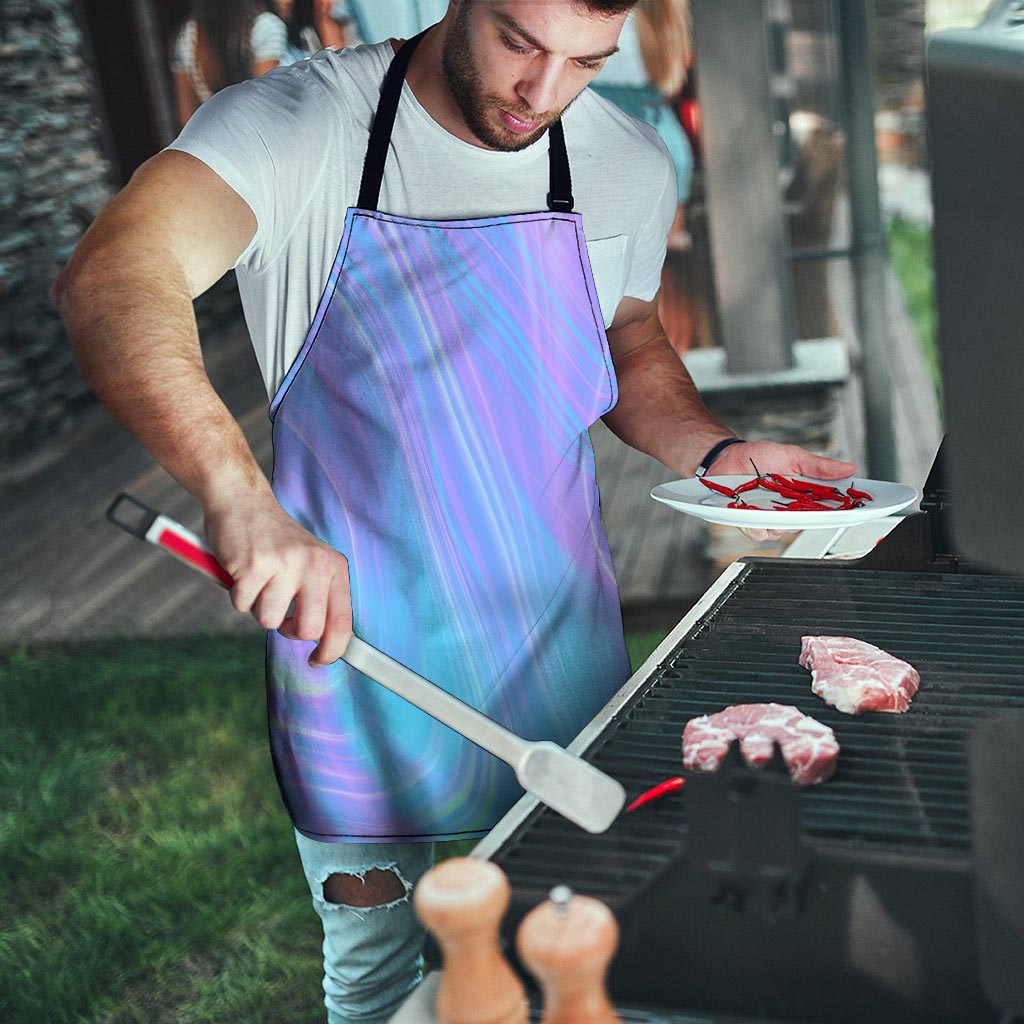 Holographic Print Men's Apron-grizzshop