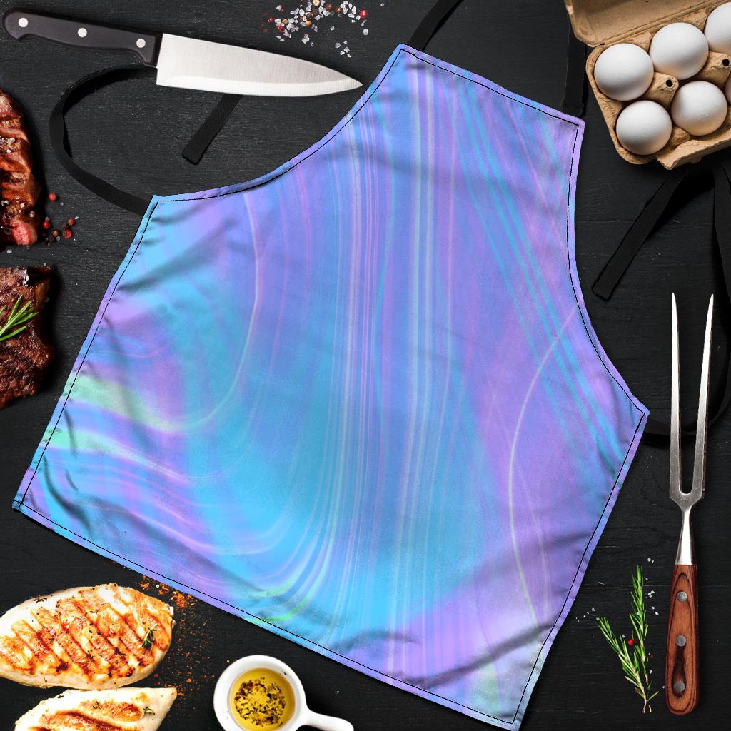 Holographic Print Men's Apron-grizzshop