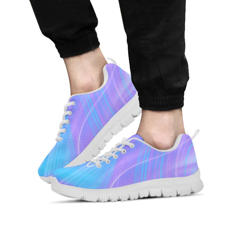 Holographic Print Men's Sneakers-grizzshop