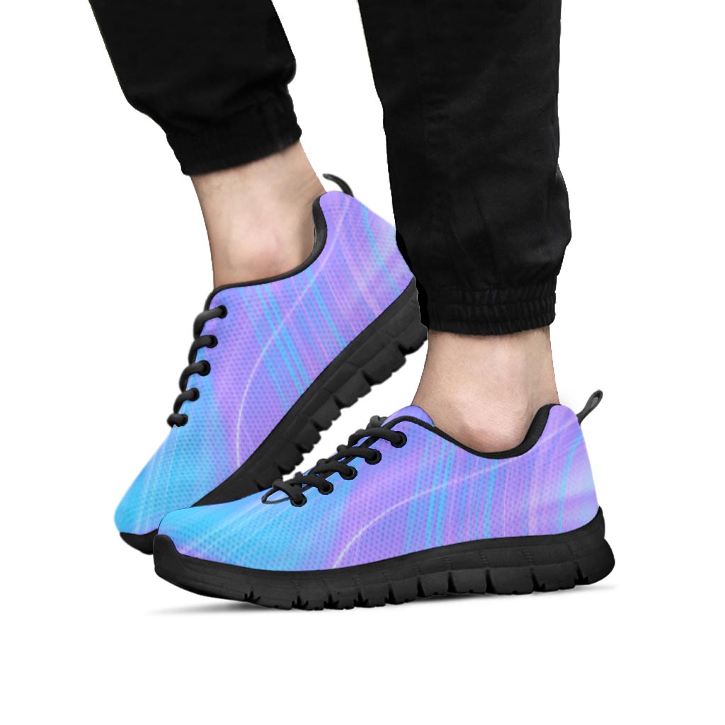 Holographic Print Men's Sneakers-grizzshop