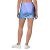 Holographic Print Mini Skirt-grizzshop