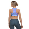 Holographic Print Sports Bra-grizzshop