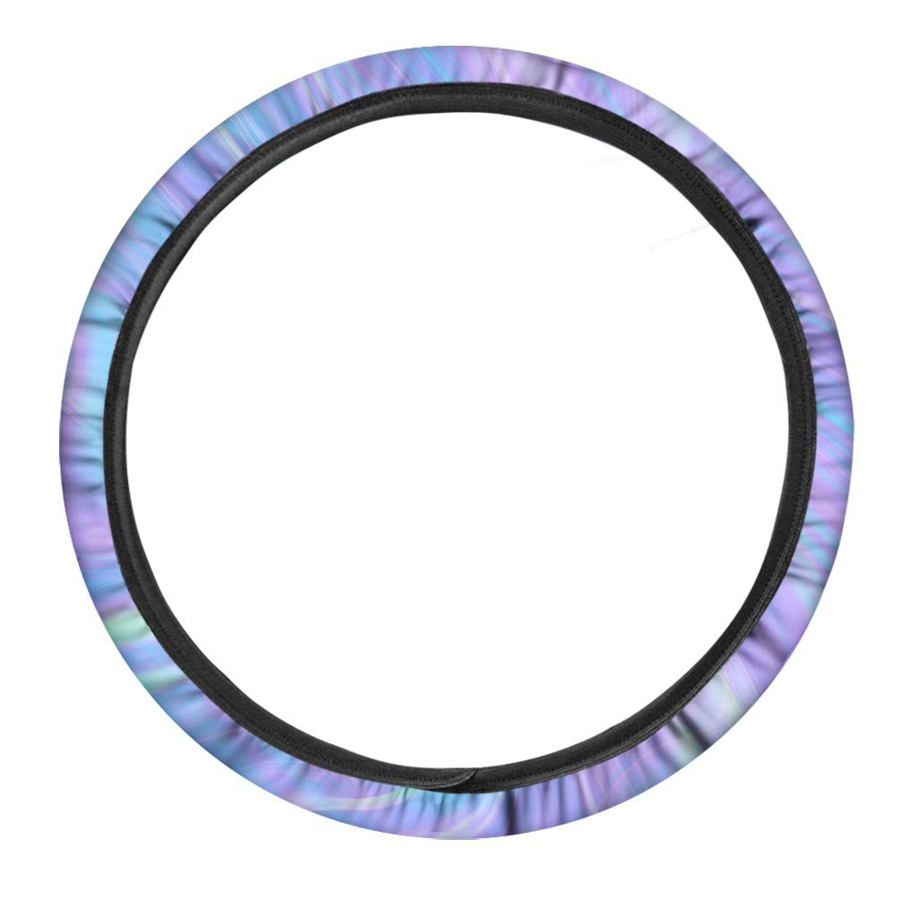 Holographic Print Steering Wheel Cover-grizzshop