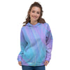 Holographic Print Women's Hoodie-grizzshop