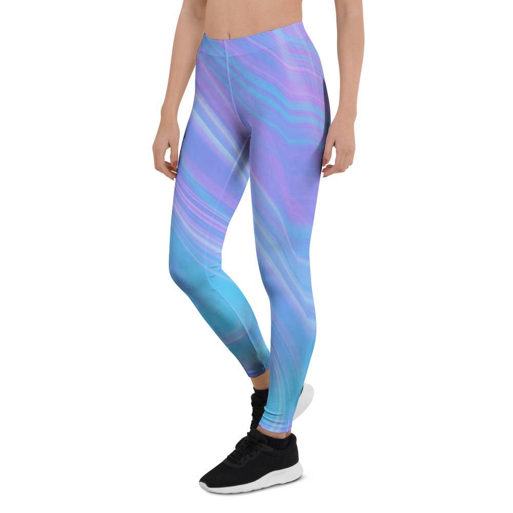 Holographic Print Women's Leggings-grizzshop