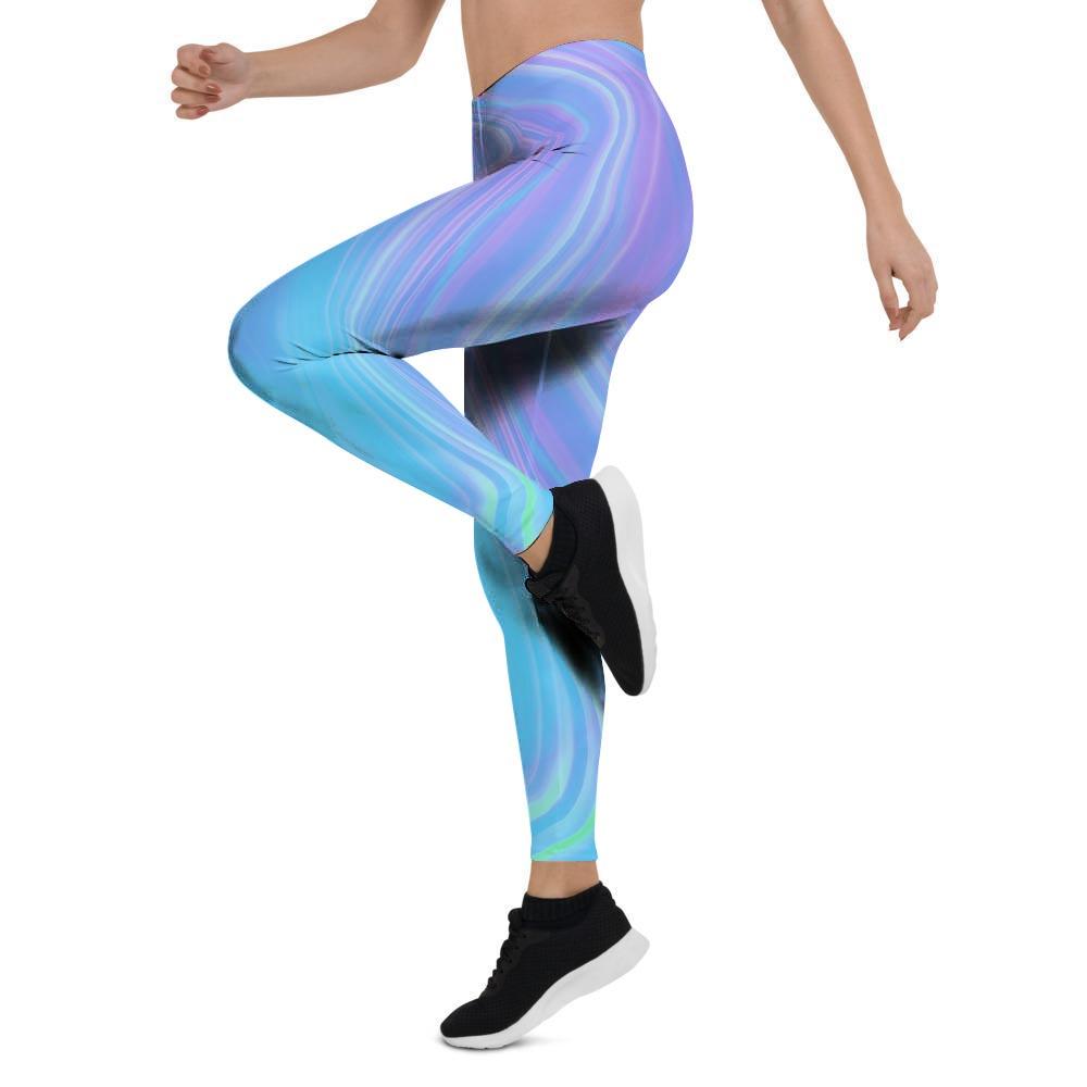 Holographic Print Women's Leggings-grizzshop