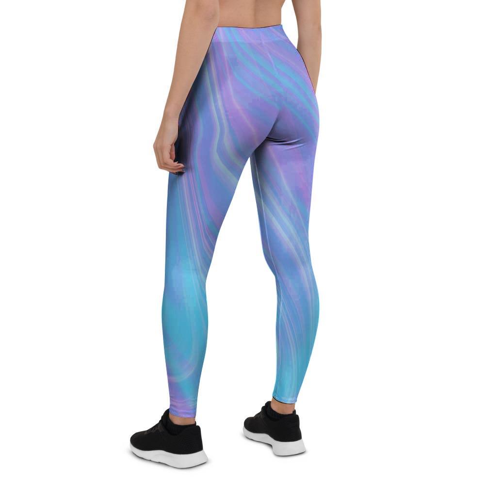 Holographic Print Women's Leggings-grizzshop