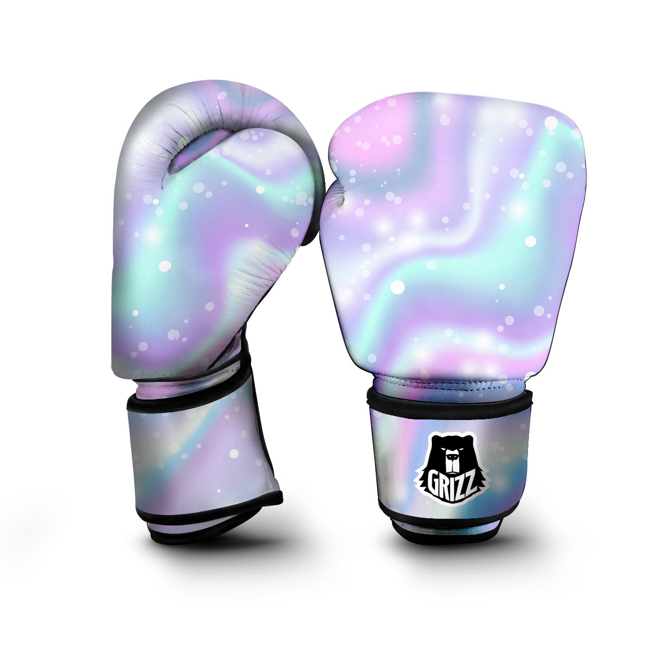 Holographic Psychedelic Boxing Gloves-grizzshop