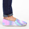 Holographic Psychedelic Canvas Shoes-grizzshop