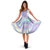 Holographic Psychedelic Dress-grizzshop