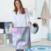 Holographic Psychedelic Laundry Basket-grizzshop