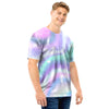 Holographic Psychedelic Men T Shirt-grizzshop