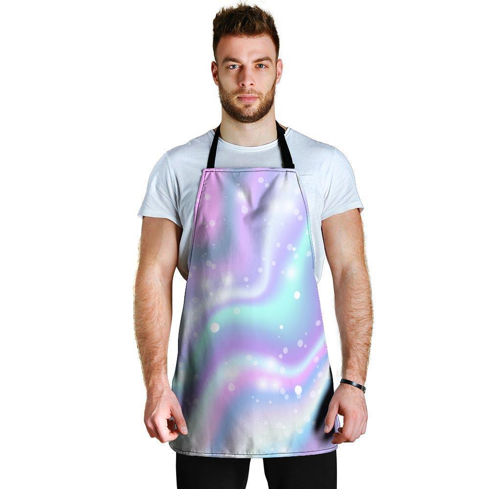 Holographic Psychedelic Men's Apron-grizzshop