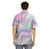 Holographic Psychedelic Men’s Hawaiian Shirt-grizzshop