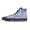 Holographic Psychedelic Men's High Top Shoes-grizzshop