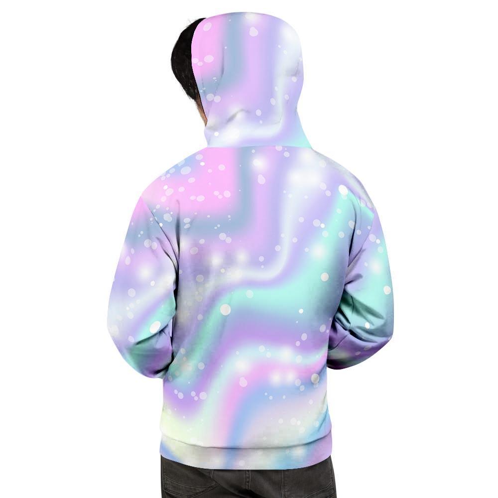 Holographic Psychedelic Men's Hoodie-grizzshop