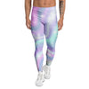 Holographic Psychedelic Men's Leggings-grizzshop