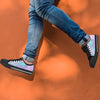 Holographic Psychedelic Men's Low Top Shoes-grizzshop