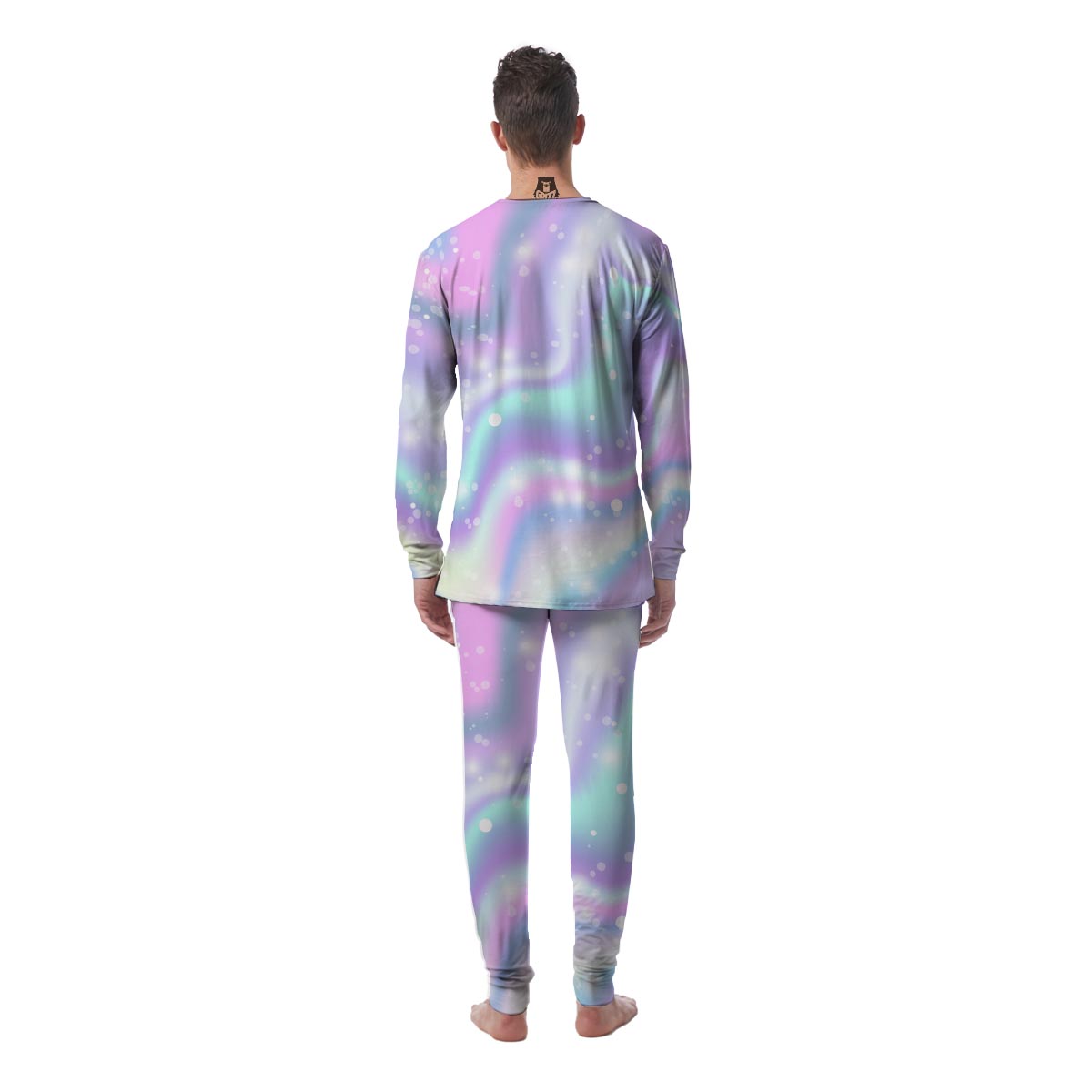 Holographic Psychedelic Men's Pajamas-grizzshop