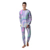 Holographic Psychedelic Men's Pajamas-grizzshop