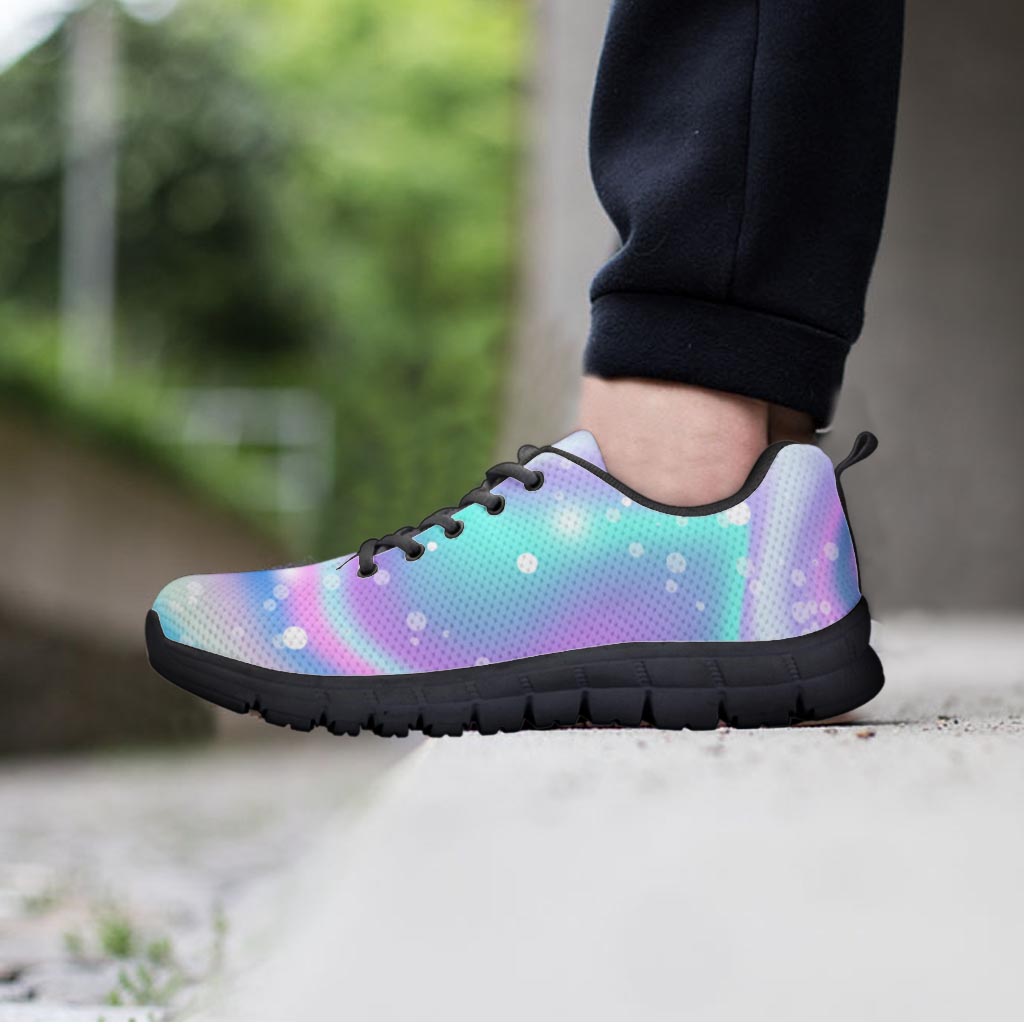 Holographic Psychedelic Men's Sneakers-grizzshop