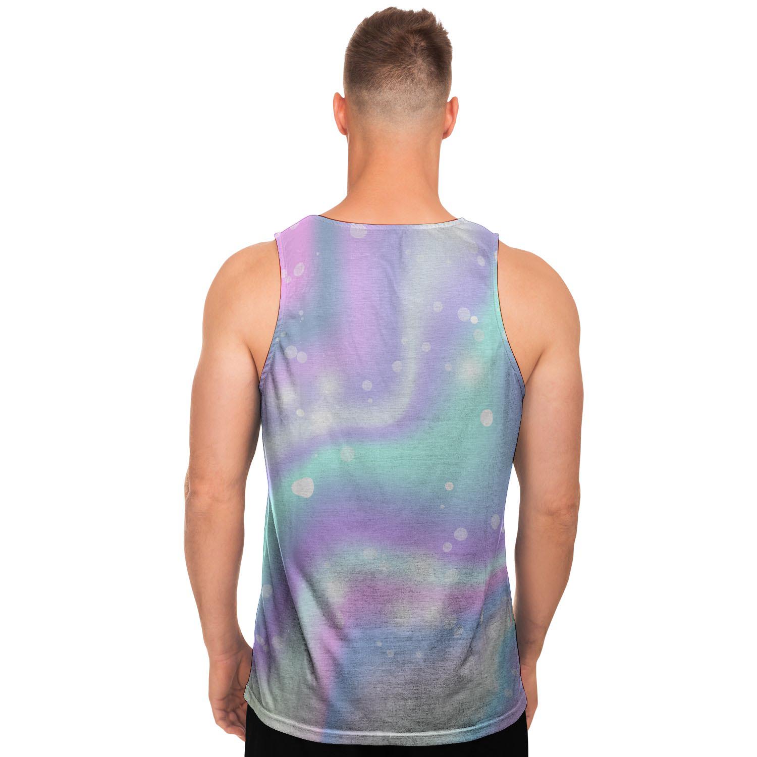 Holographic Psychedelic Men's Tank Tops-grizzshop