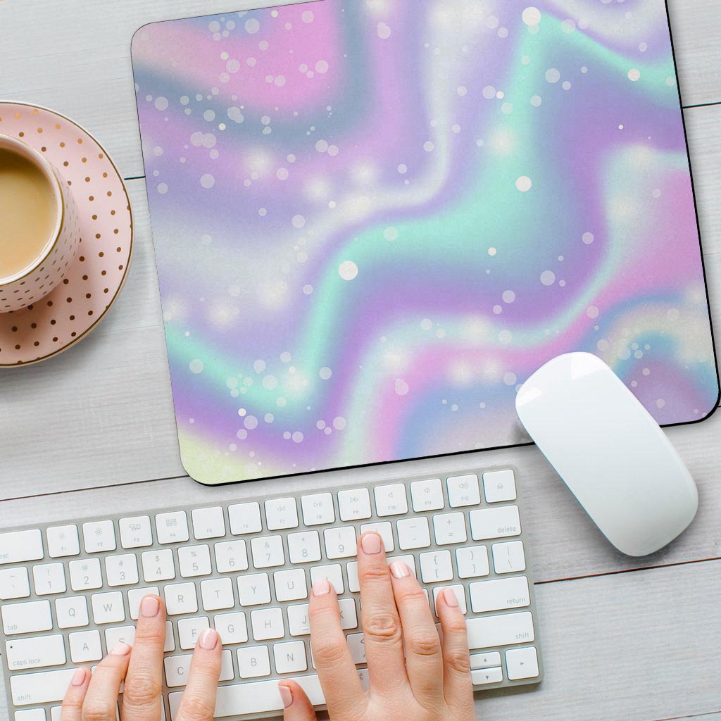 Holographic Psychedelic Mouse Pad-grizzshop