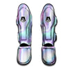 Holographic Psychedelic Muay Thai Shin Guard-grizzshop