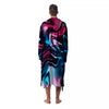 Holographic Psychedelic Print Pattern Men's Robe-grizzshop