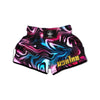 Holographic Psychedelic Print Pattern Muay Thai Boxing Shorts-grizzshop