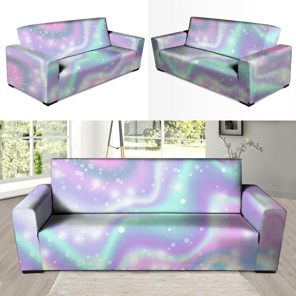 Holographic Psychedelic Sofa Cover-grizzshop