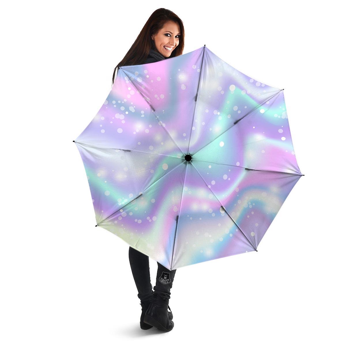 Holographic Psychedelic Umbrella-grizzshop