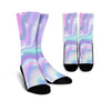 Holographic Psychedelic Unisex Socks-grizzshop