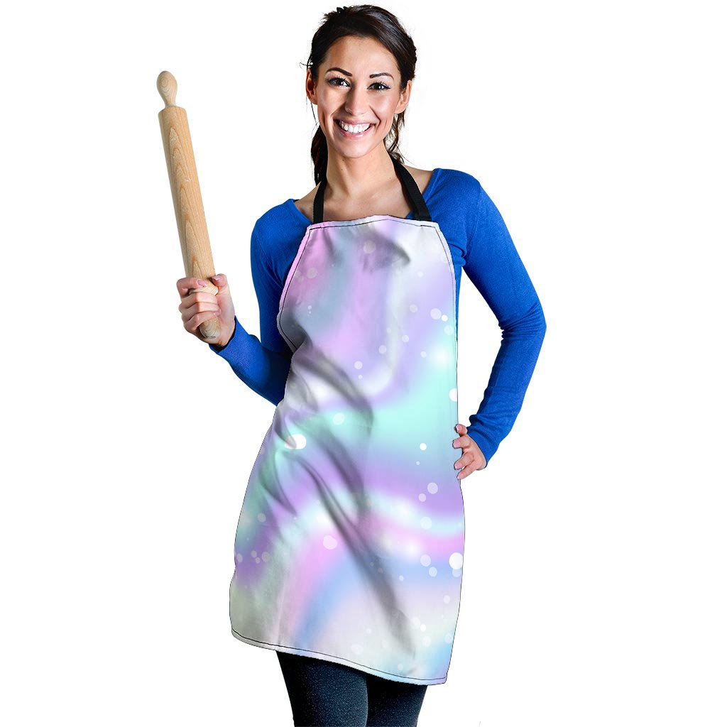 Holographic Psychedelic Women's Apron-grizzshop