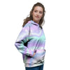 Holographic Psychedelic Women's Hoodie-grizzshop