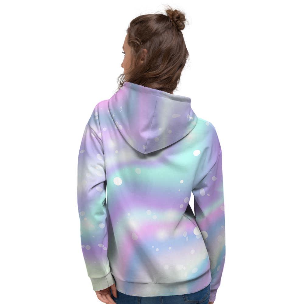 Holographic Psychedelic Women's Hoodie-grizzshop