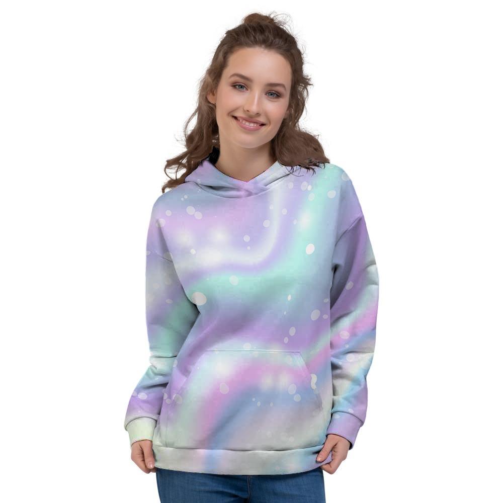 Holographic Psychedelic Women's Hoodie-grizzshop