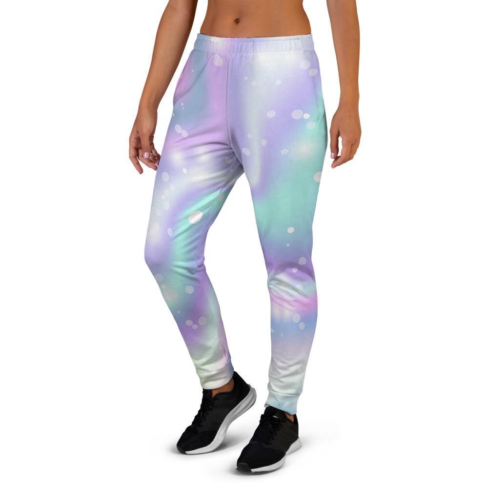 Holographic Psychedelic Women's Joggers-grizzshop