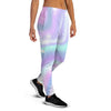 Holographic Psychedelic Women's Joggers-grizzshop