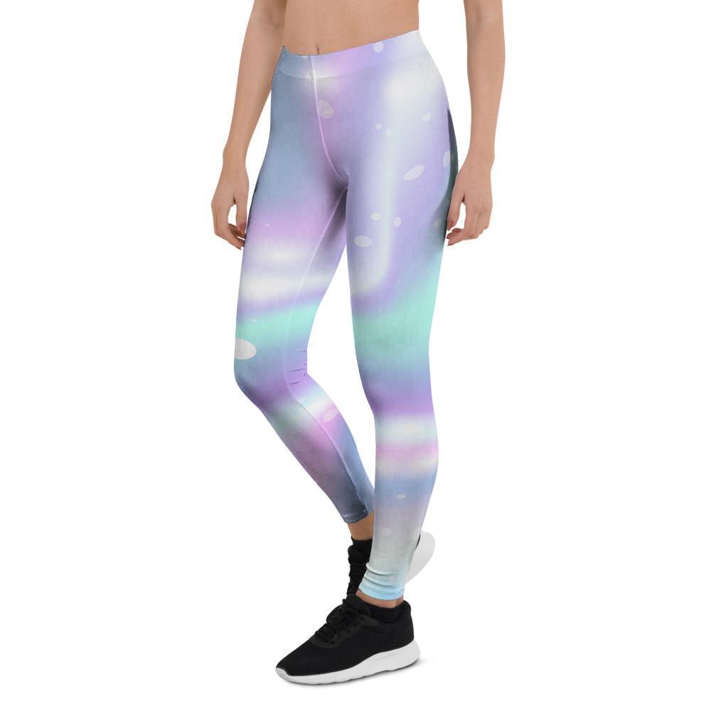 Holographic Psychedelic Women's Leggings-grizzshop