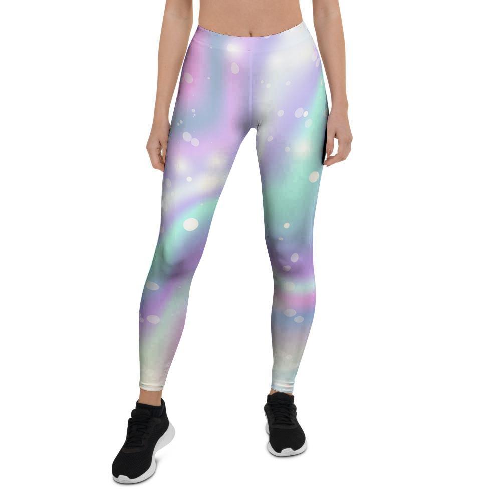 Holographic Psychedelic Women's Leggings-grizzshop