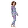 Holographic Psychedelic Women's Pajamas-grizzshop