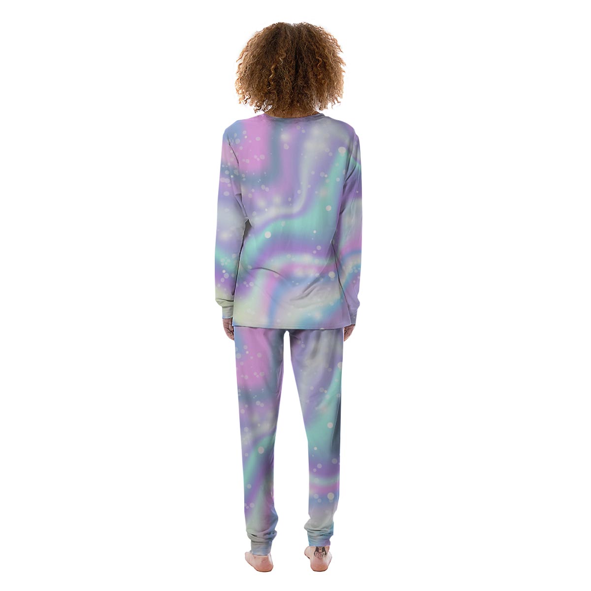 Holographic Psychedelic Women's Pajamas-grizzshop