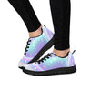 Holographic Psychedelic Women's Sneakers-grizzshop