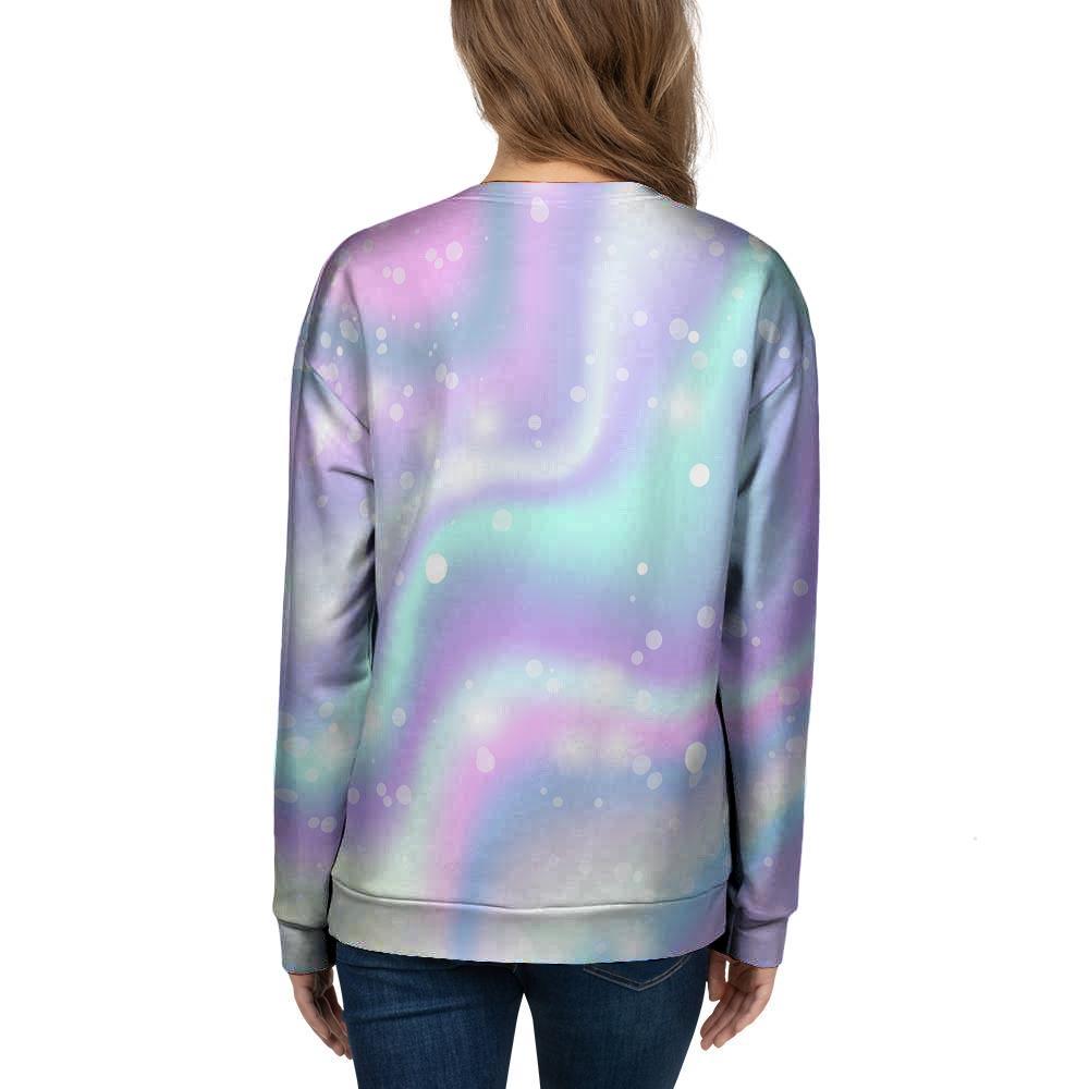 Holographic Psychedelic Women's Sweatshirt-grizzshop