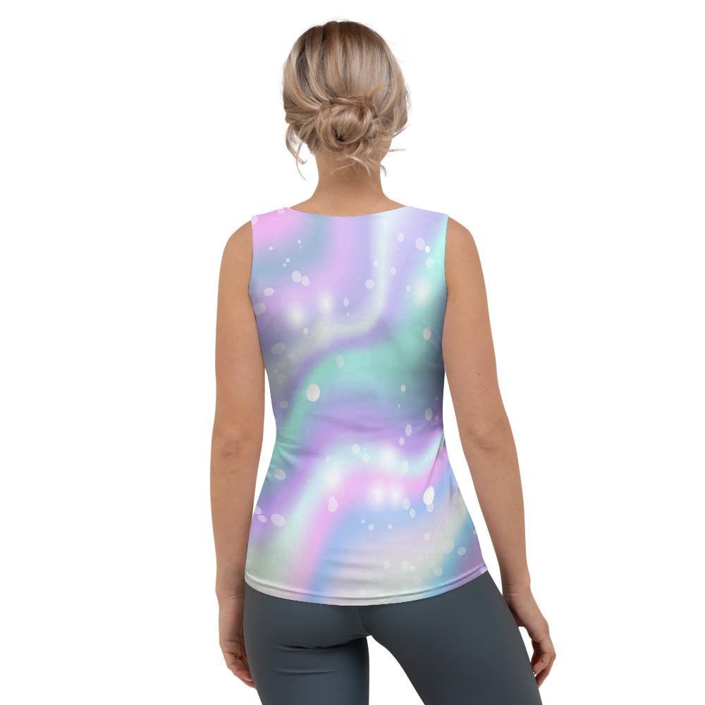 Holographic Psychedelic Women's Tank Top-grizzshop