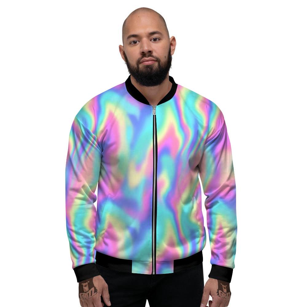 Holographic deals rainbow jacket